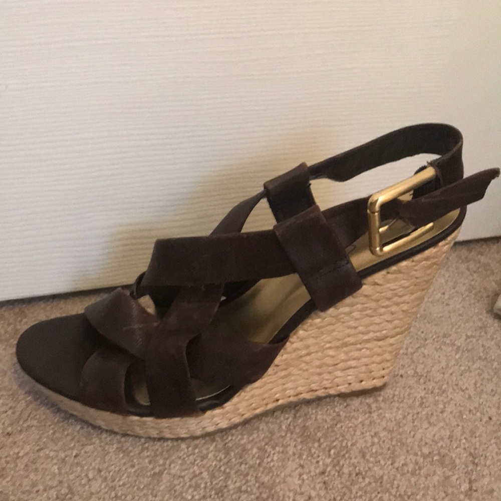 Jessica Simpson Brown Wedges